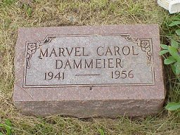 Tombstone of Marvel Dammeier