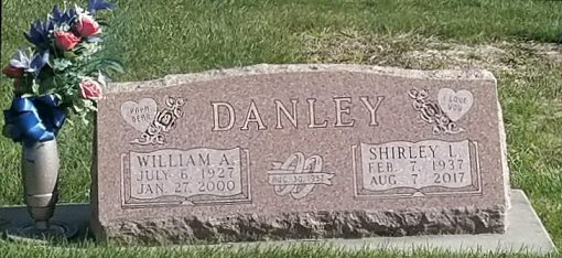 Bill and Shirley Danley Tombstone