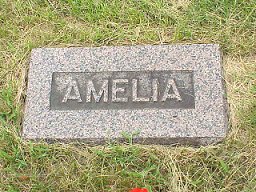 Amelia Aillaud Dodge headstone