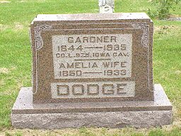 Gardener and Amelia tombstone