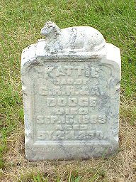 Kattie Dodge tombstone