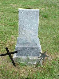 S. H. Durbin tombstone