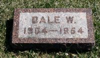 Headstone of Dale W. Emmack