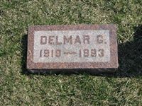 Headstone of Delmar G. Emmack