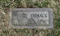 Harry Emmack tombstone