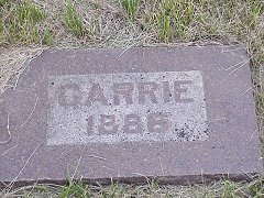 Carrie Engle headstone