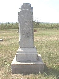 Louisa Probst Engle tombstone