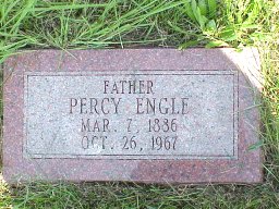 Percy Engle tombstone