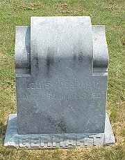 Louis Gerhart tombstone