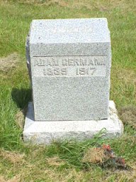 Adam Germann tombstone
