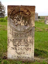 Catherine Germann tombstone