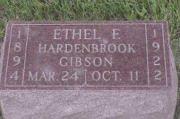 Ethel Hardenbrook Gibson