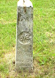Nathan Halliwill tombstone