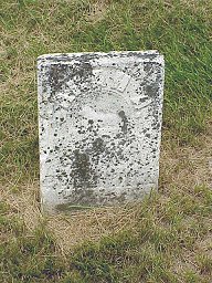Sarah Halliwill tombstone