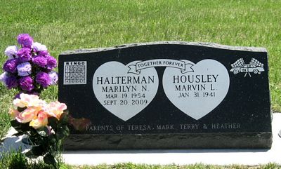 Marilyn Halterman tombstone