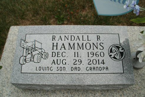 Tombstone of Rand Hammons