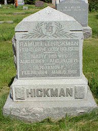 Samuel and Mary Hickman Monument
