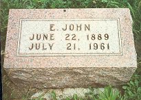 E. John Hitchler tombstone