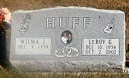 LeRoy Huff tombstone