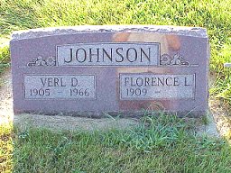 Verl and Florence Johnson Stone