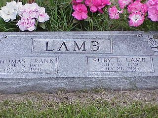 Thomas Frank and  Ruby Lamb
