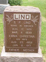 S.P. and Emma Lind Monument