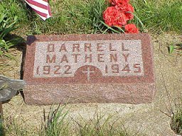 Darrell Matheny tombstone