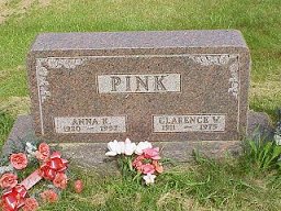 Clarence and Anna Pink Stone