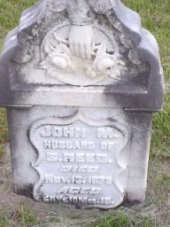 John Reed tombstone