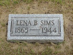 Lena B. Sims Stone