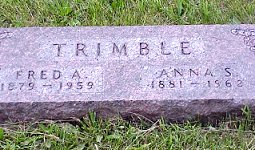 Fred and Anna Trimble Stone