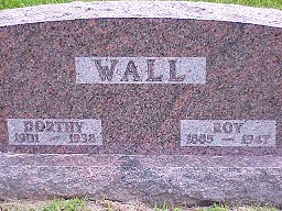 Dorothy and Ray Wall Stone