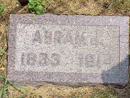 Abram J. Westbrook tombstone