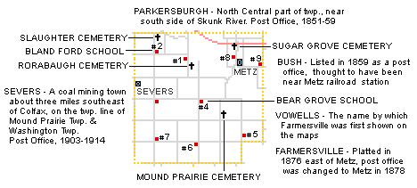 Map of Mound Prairie Township