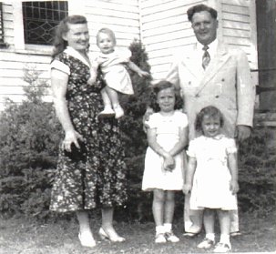 The Kain Family in 1952