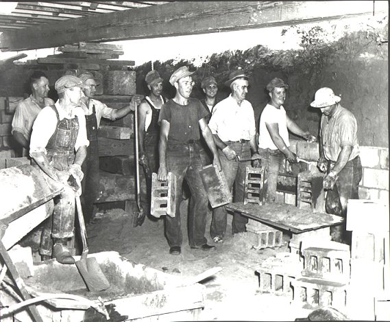 Construction of Church Basement