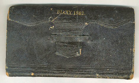 Cover of 1862 Diary