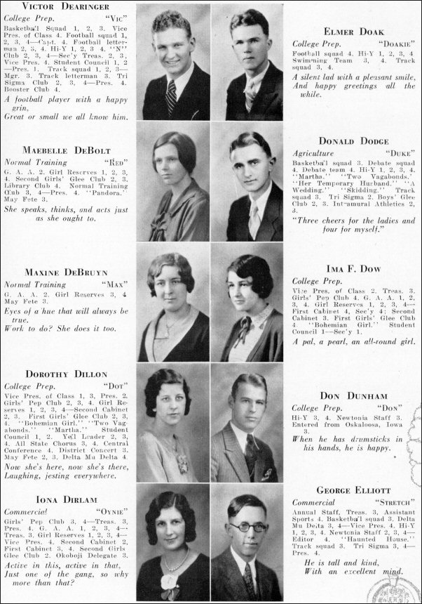 Newton High School Graduating Class of 1931