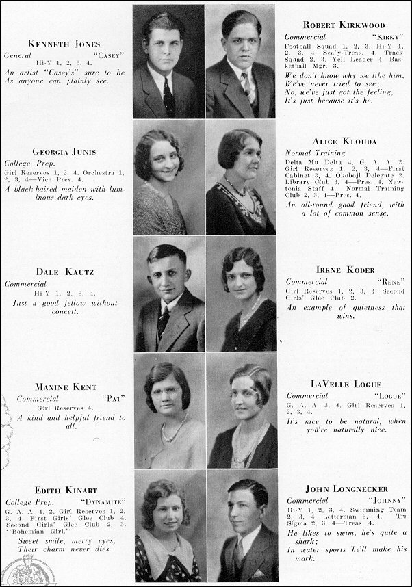 Newton High School Graduating Class of 1931