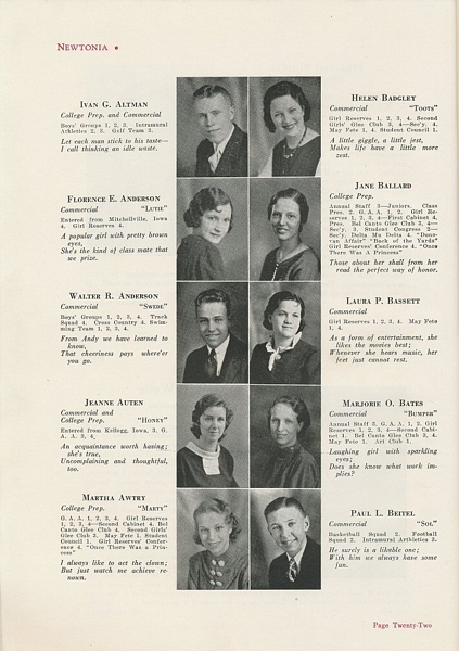 Class of 1934