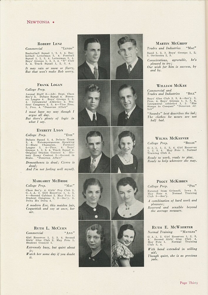 Class of 1934