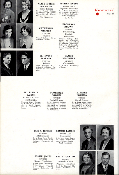 1935 High School Teachers