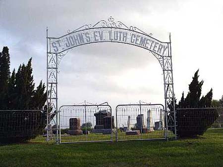 St. John's Evangelical Lutheran Cemetery, Jones County, Iowa