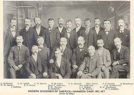 Woodmen of the World Lodge, Anamosa Camp, No. 167