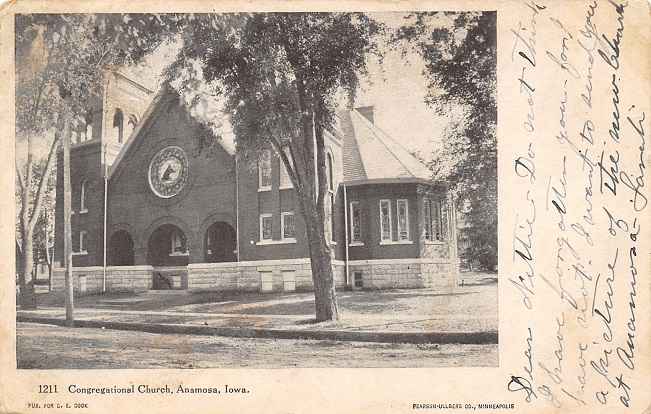 Congregational Church, Anamosa, Iowa