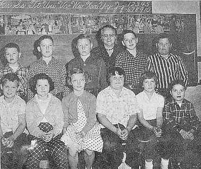 Lovell School c. 1950, Jones County, Iowa