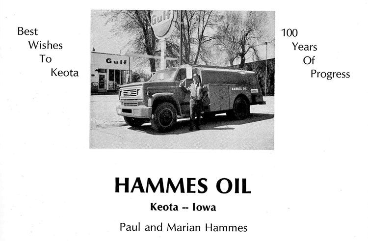 Hammes Oil ad