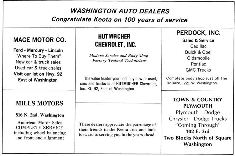 Auto Dealers ad
