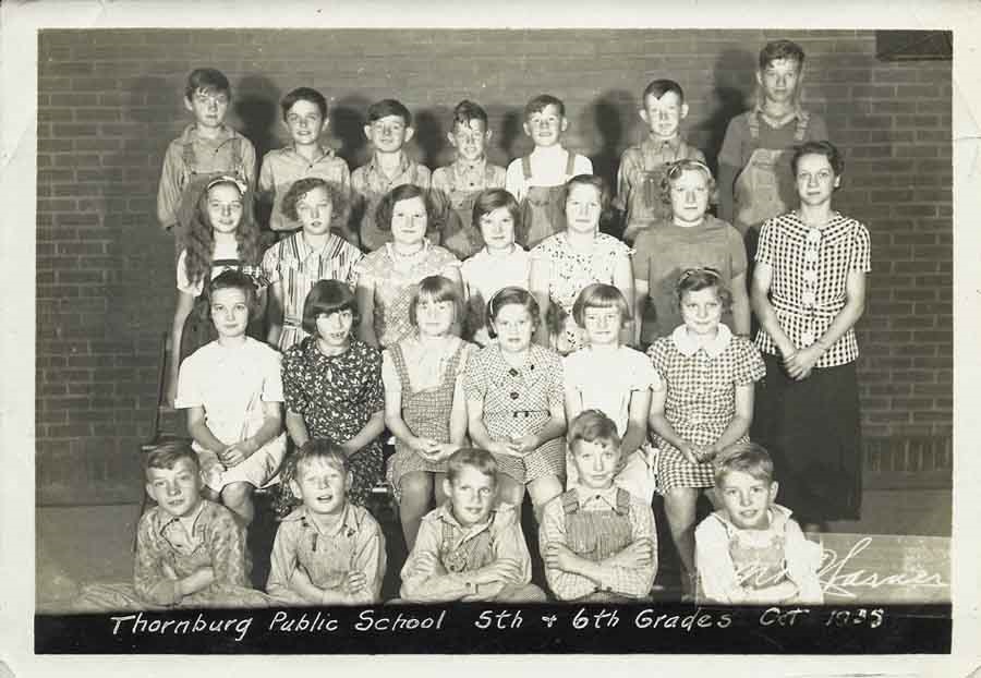 1935 Fifth and Sixth Grades Thornburg