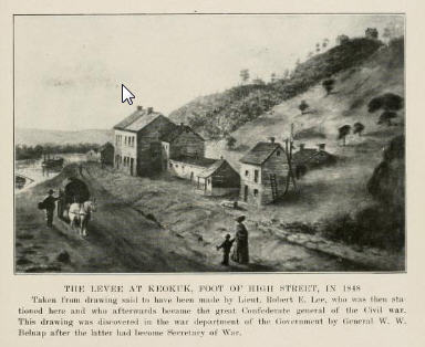 The Levee at Keokuk, 1848